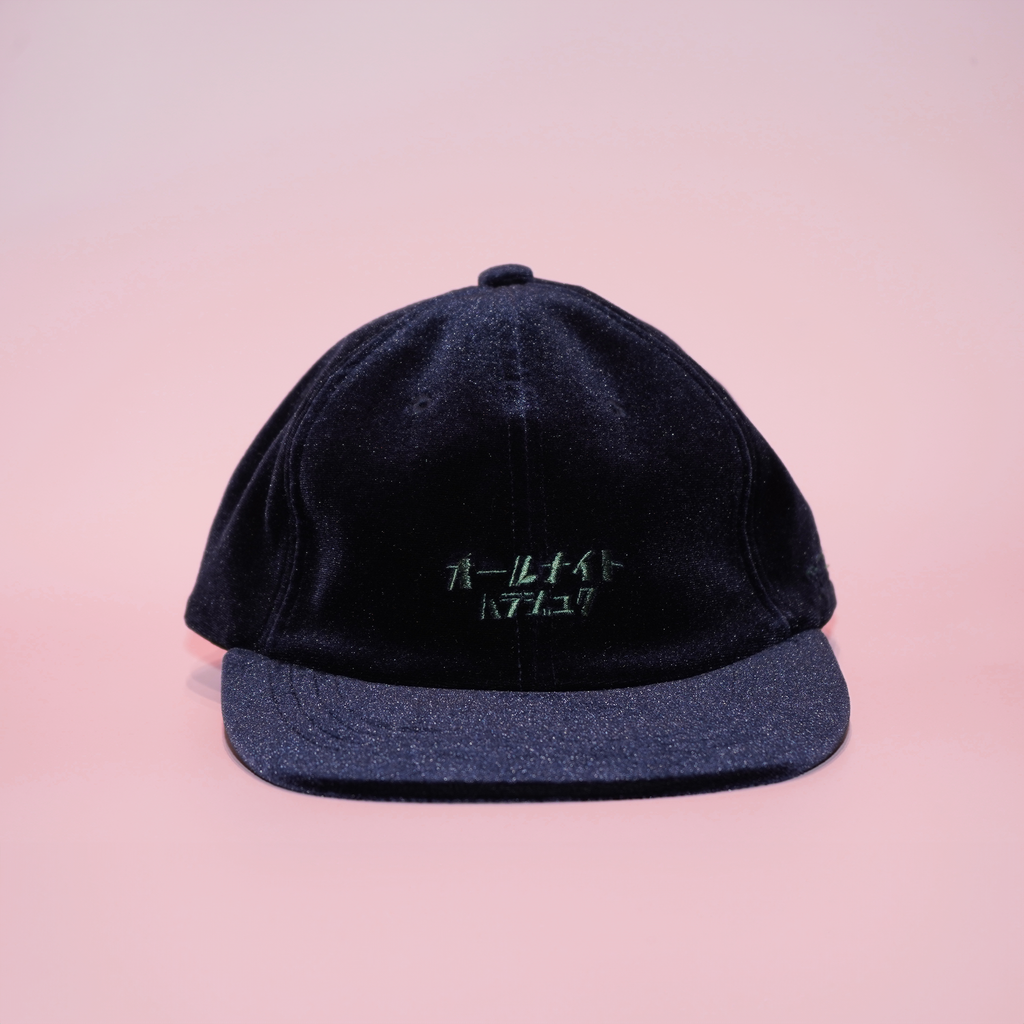 "VELVET" ALL-NIGHT HARAJUKU CAP