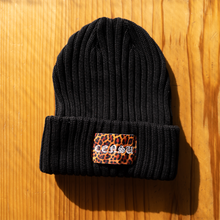 CENSU BEANIE -LEOPARD HAIR PRINT TAG-
