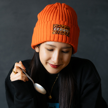 CENSU BEANIE -LEOPARD HAIR PRINT TAG-