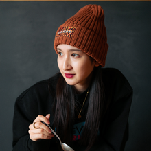 CENSU BEANIE -LEOPARD HAIR PRINT TAG-