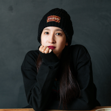 CENSU BEANIE -LEOPARD HAIR PRINT TAG-