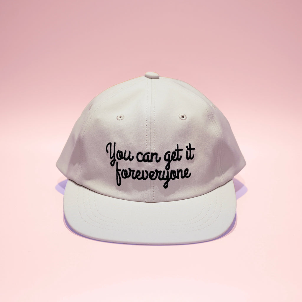 YM SLOGAN CURSIVE CAP