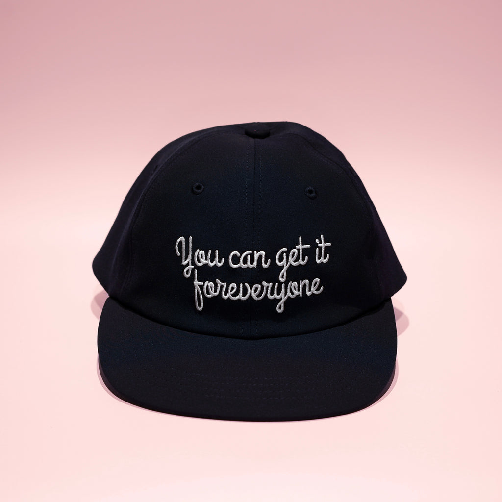 YM SLOGAN CURSIVE CAP